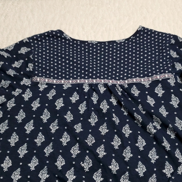 Style & Co. Boho Cotton-Blend Top - Picture 4 of 4